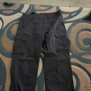 Nike sb cargo pants black dark blue idk